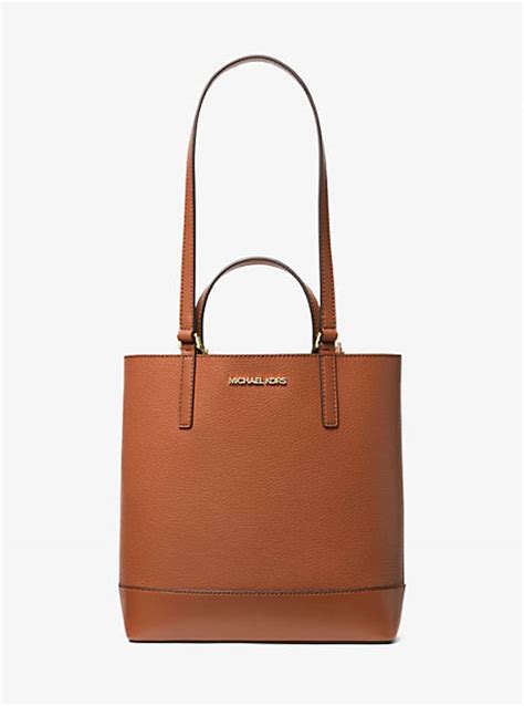 Kelli Small Leather Tote Bag .